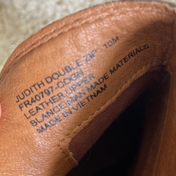 Frye Women’s 10 Brown Leather Judith Side Zip Ankle Boots Business Casual - Picture 7 of 8